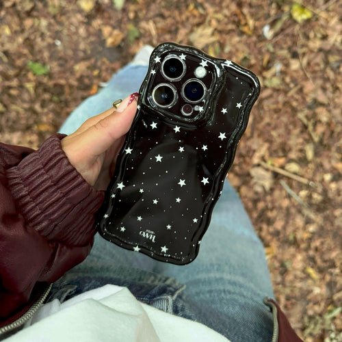 xoxo Wildhearts Glossy Wavy Case Midnight Romance - iPhone 17 Pro