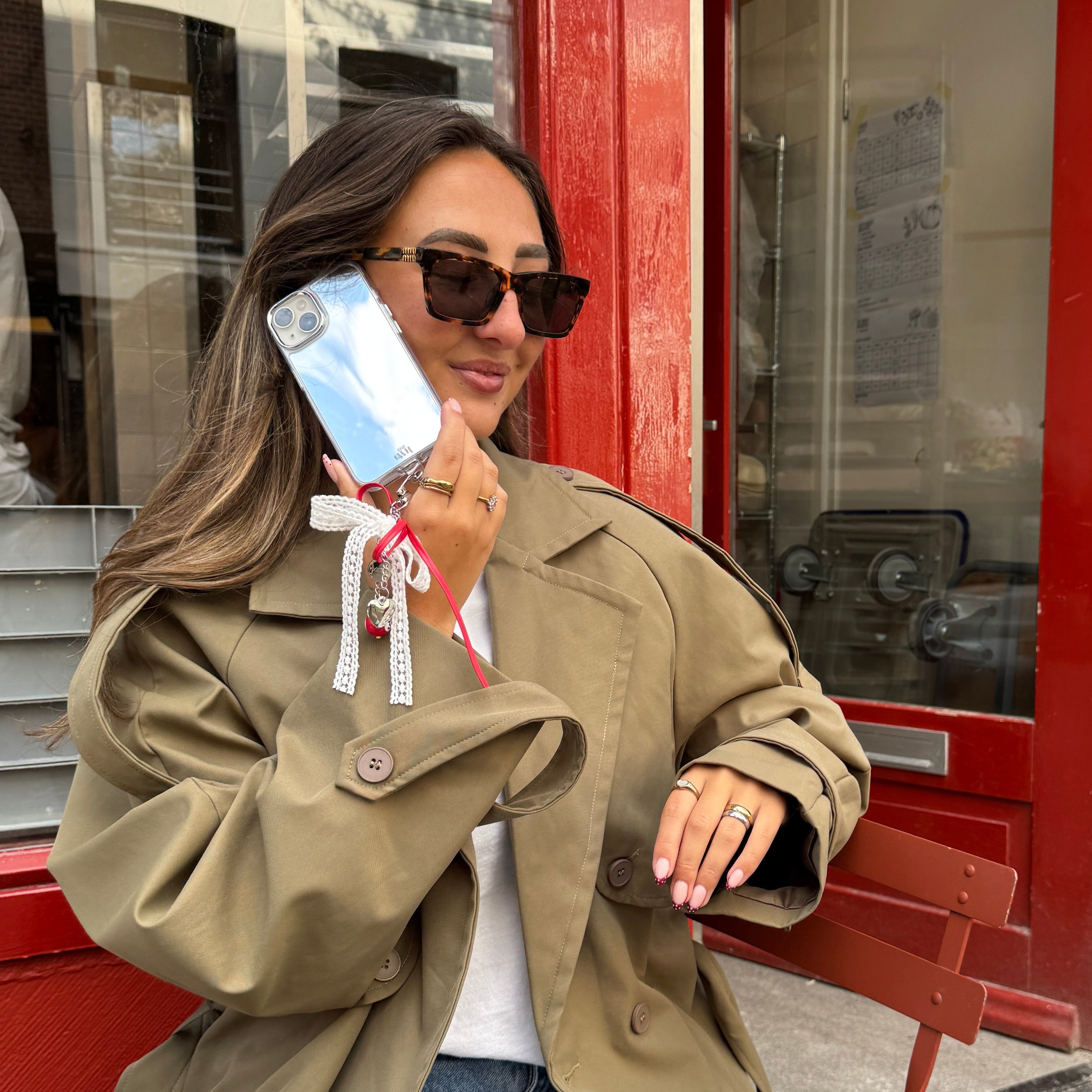 xoxo Wildhearts Easy Cord - Red Lace