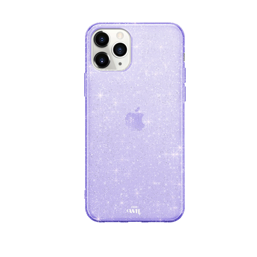 Sparkle Away Purple Personalized - iPhone 11 Pro