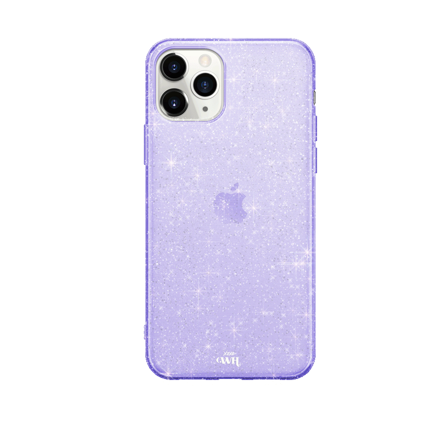 Sparkle Away Purple Personalized - iPhone 12 Pro