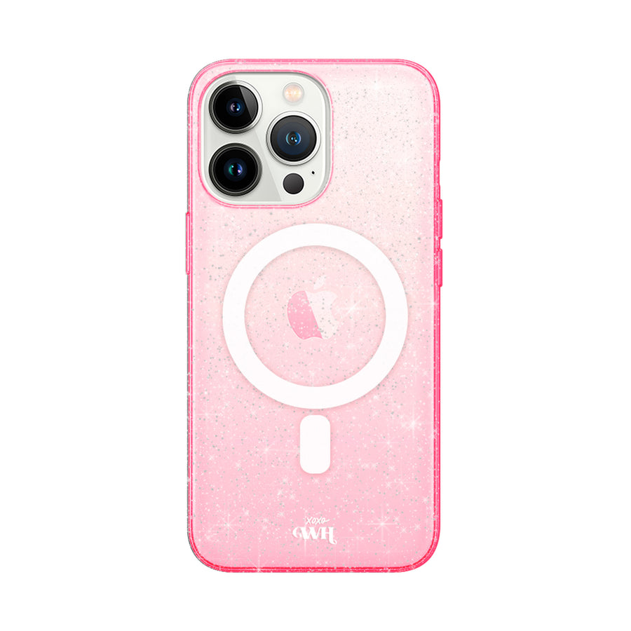 xoxo Wildhearts - Sparkle Away Pink MagSafe - iPhone 16 Pro