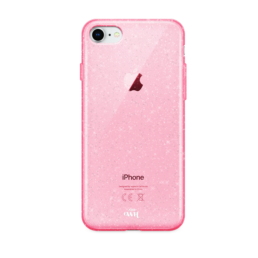 Sparkle Away Pink Personalized - iPhone 7/8/SE