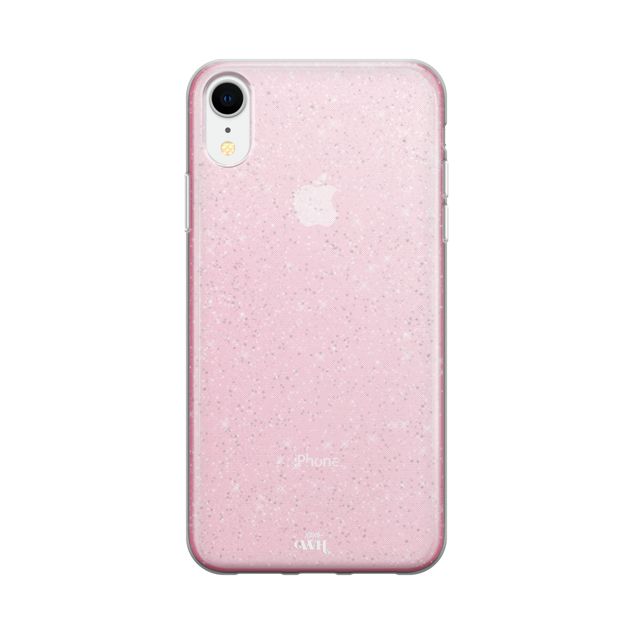 Sparkle Away Pink Personalized - iPhone XR