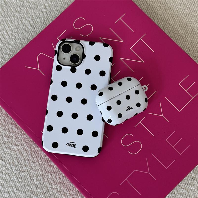 AirPods Pro - Polka Dots (White)
