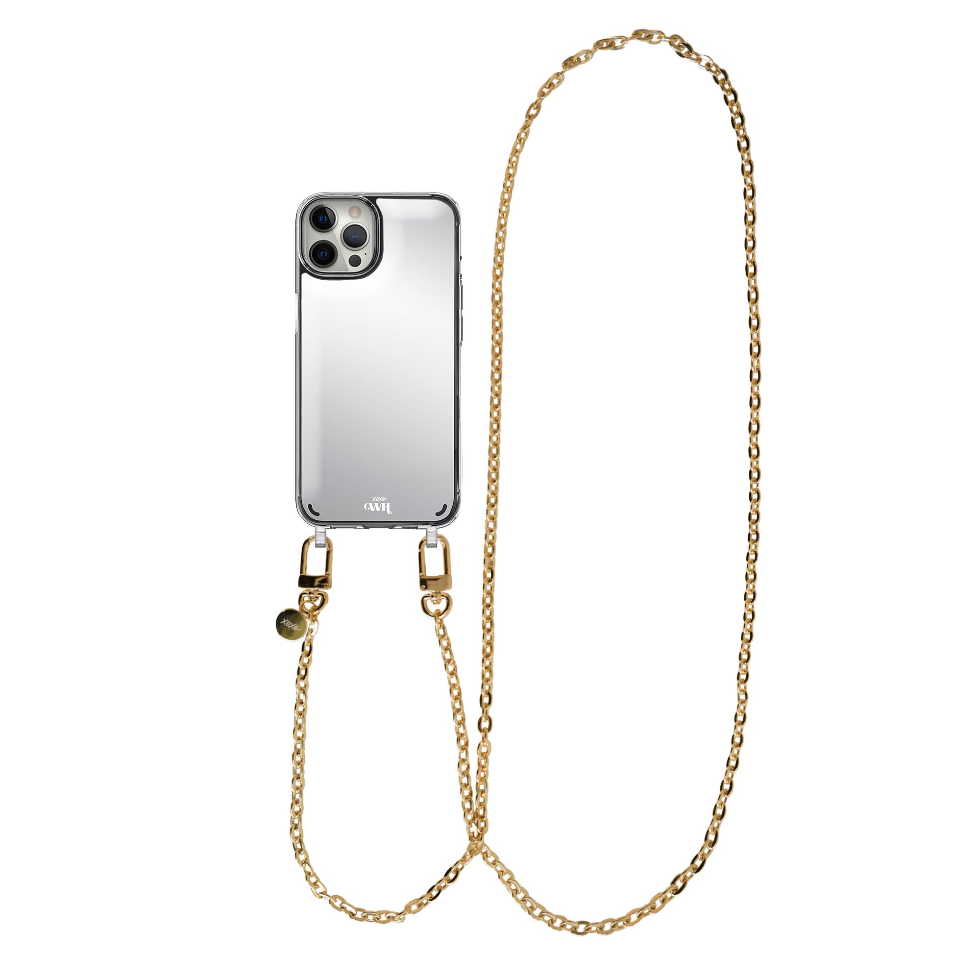 xoxo Wildhearts iPhone 12 Pro - Dreamy Mirror Cord Case - Long cord