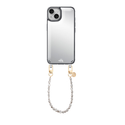 xoxo Wildhearts iPhone 13 - Pearlfection Mirror Cord Case - Short cord