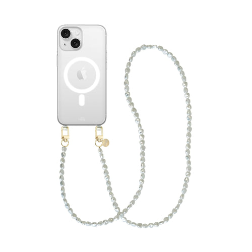 xoxo Wildhearts iPhone 13 - Pearlfection MagSafe Cord Case - Long cord