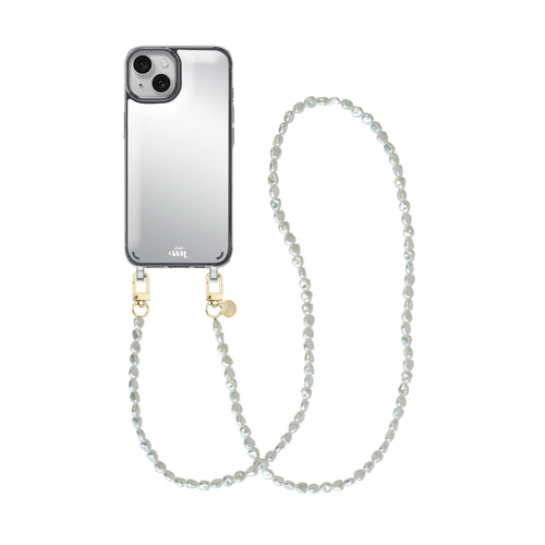 xoxo Wildhearts iPhone 13 - Pearlfection Mirror Cord Case - Long cord