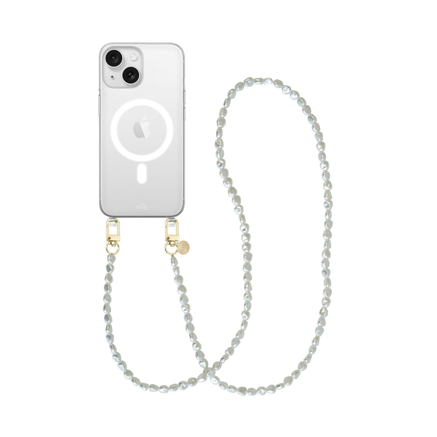 iPhone 13 - Pearlfection MagSafe Cord Case - Long cord