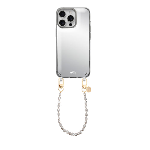 xoxo Wildhearts iPhone 13 Pro - Pearlfection Mirror Cord Case - Short cord