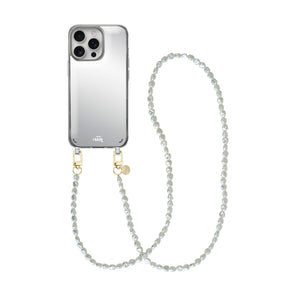 xoxo Wildhearts iPhone 13 Pro - Pearlfection Mirror Cord Case - Long cord