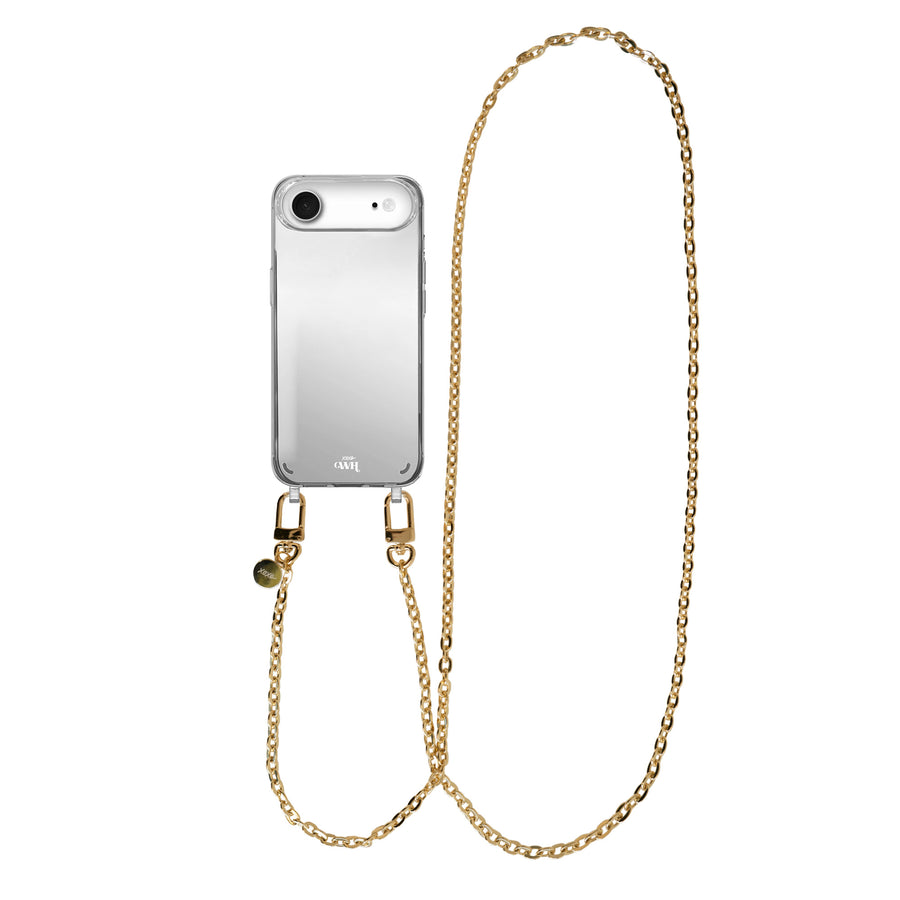 iPhone 17 Air - Dreamy Mirror Cord Case - Long cord