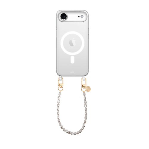 xoxo Wildhearts iPhone 17 Air - Pearlfection MagSafe Cord Case - Short cord