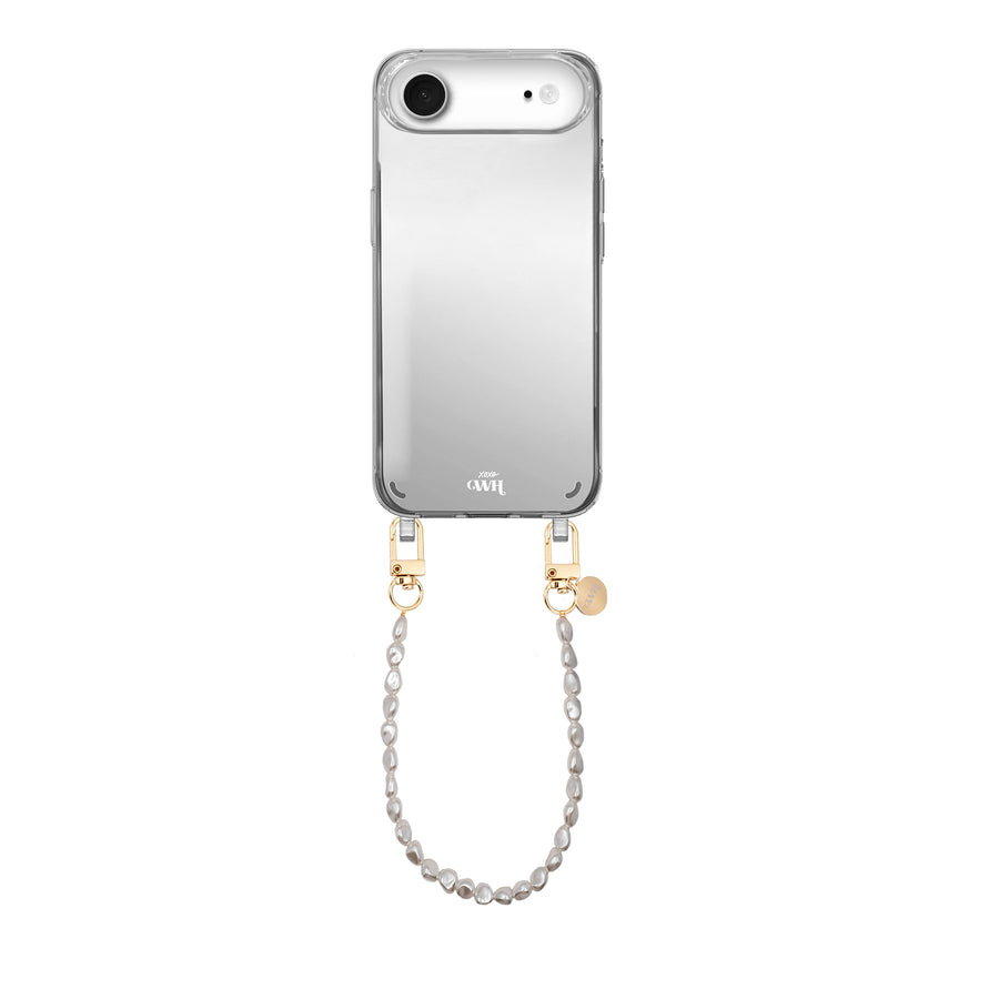 iPhone 17 Air - Pearlfection Mirror Cord Case - Short cord