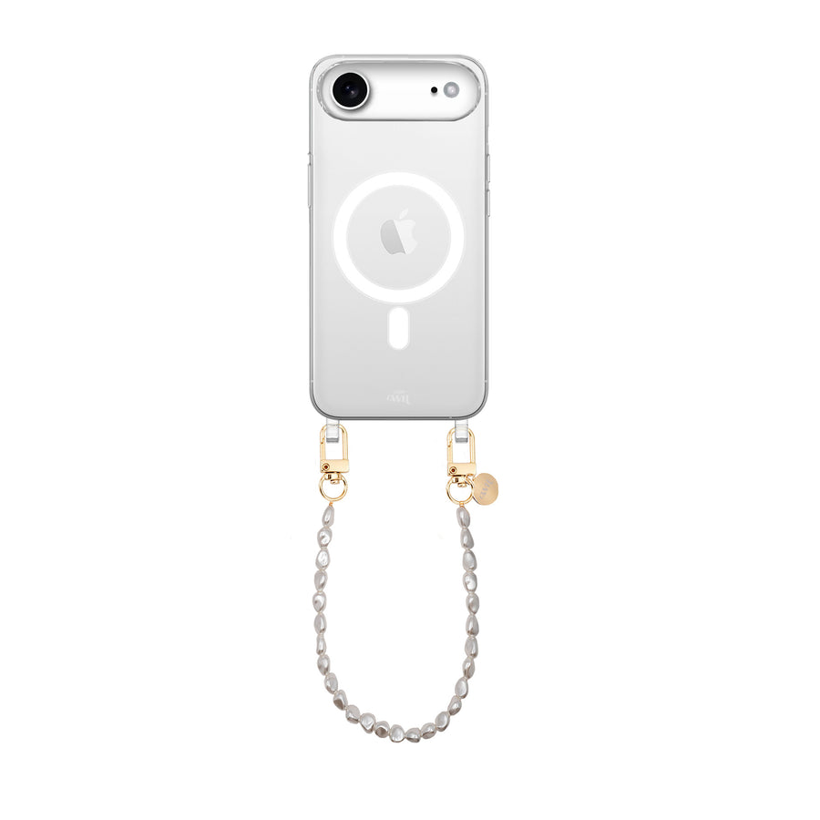 iPhone 17 Air - Pearlfection MagSafe Cord Case - Short cord