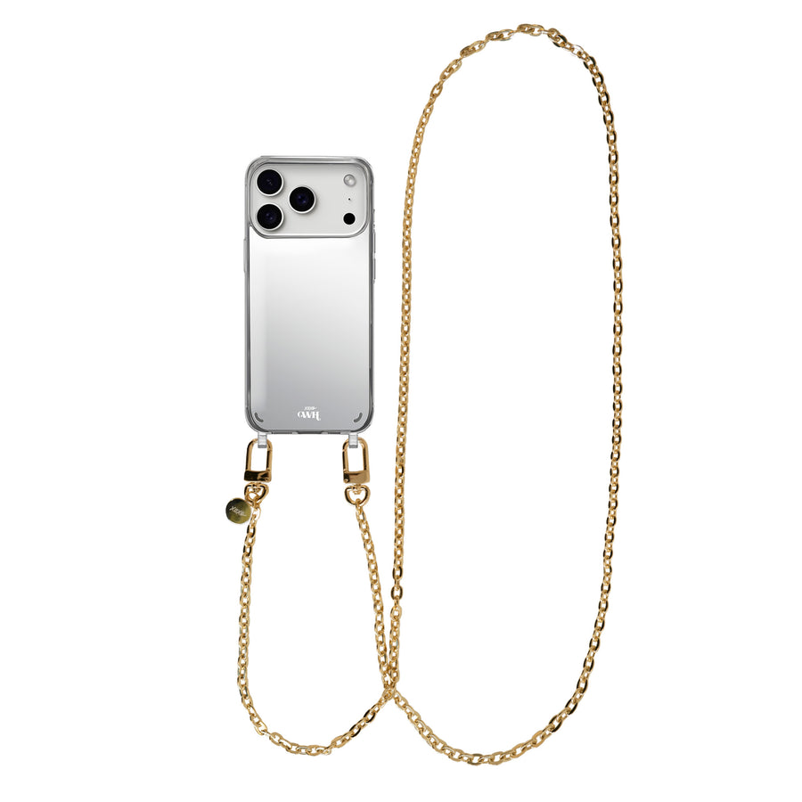 iPhone 17 Pro Max - Dreamy Mirror Cord Case - Long cord