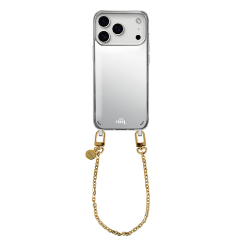 xoxo Wildhearts iPhone 17 Pro - Dreamy Mirror Cord Case - Short cord