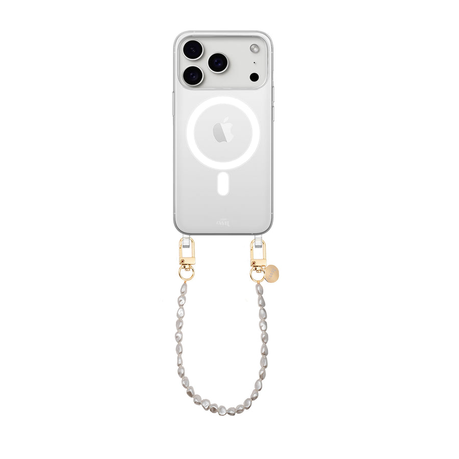 iPhone 17 Pro Max - Pearlfection MagSafe Cord Case - Short cord