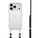 iPhone 17 Pro - Navy Overload Transparant Cord Case