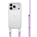 iPhone 17 Pro Max - Purple Fever Transparant Cord Case