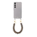Funky Hearts Leopard Transparant Cord Case - Samsung Galaxy S23 Plus