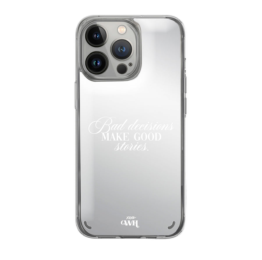 xoxo Wildhearts - iPhone 15 Plus - Bad Decisions Mirror Case