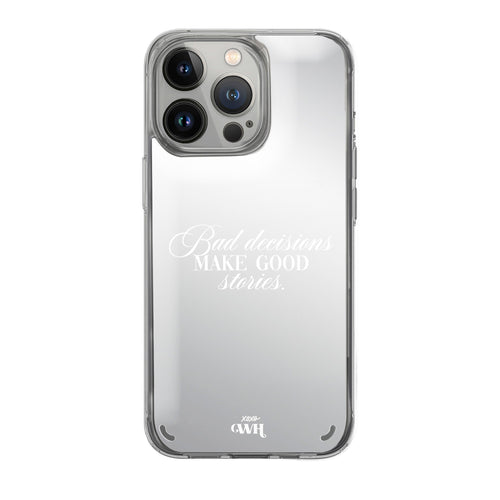 xoxo Wildhearts - iPhone 11 - Bad Decisions Mirror Case