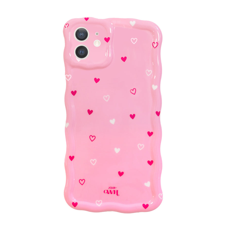 Glossy Wavy Case Love Notes - iPhone 11