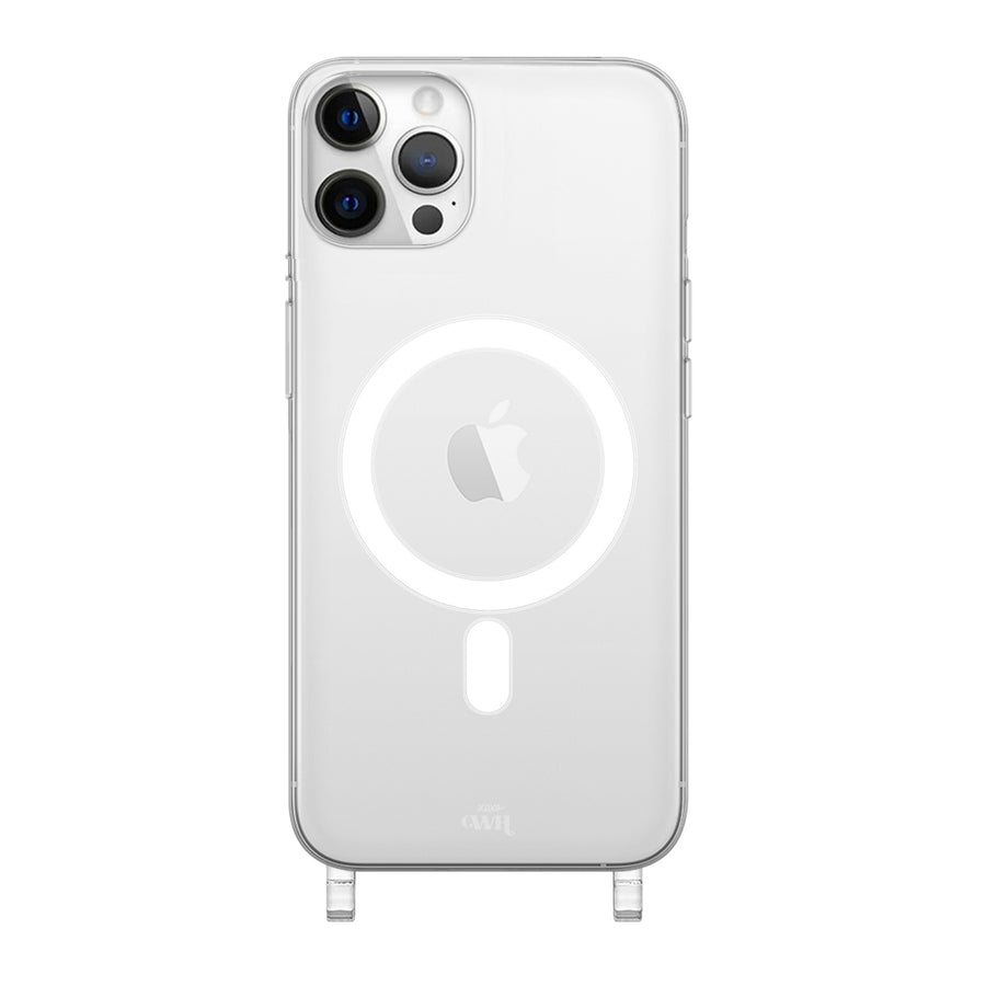 iPhone 12 Pro Max - MagSafe Transparant Cord Case (no cord)