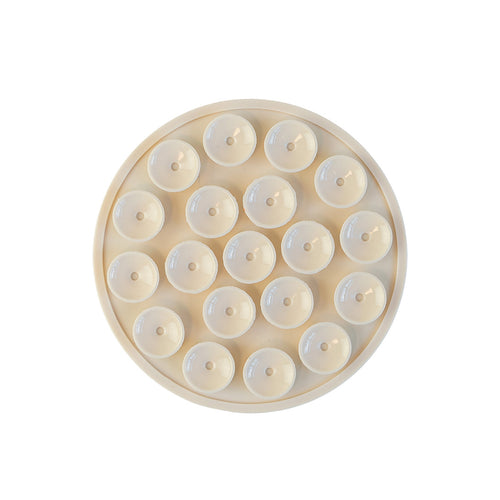 xoxo Wildhearts Stick On Me Round - MagSafe - Beige