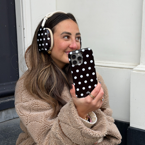xoxo Wildhearts AirPods Max (2) - Polka Dots (Black)