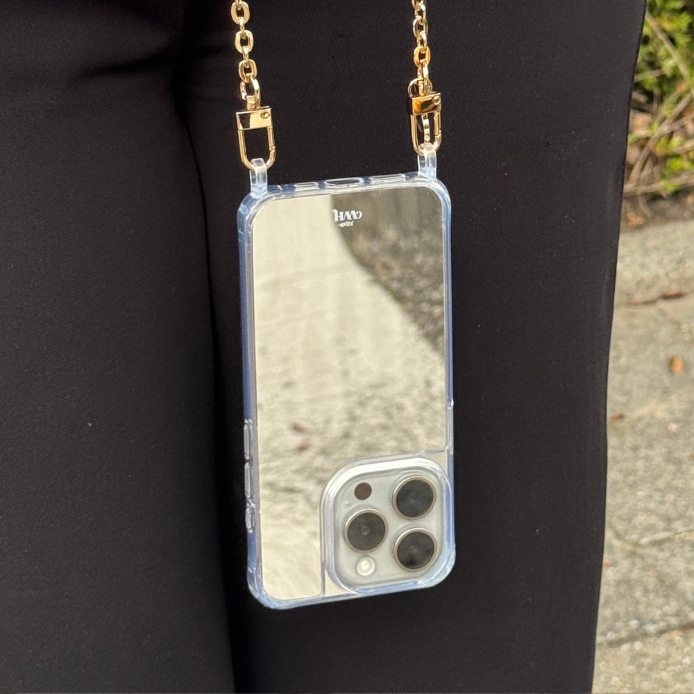 xoxo Wildhearts iPhone 15 - Mirror Cord Case (no cord)