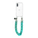 iPhone 16 - Blue Ocean Transparant Cord Case - Short Cord