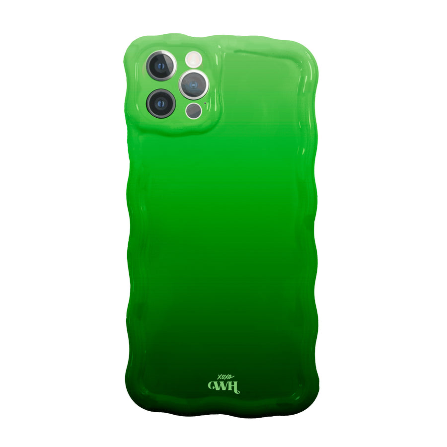 Glossy Wavy Case Matcha Coco - iPhone 12 Pro
