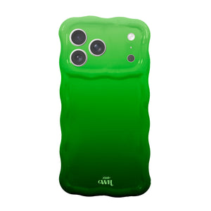 xoxo Wildhearts Glossy Wavy Case Matcha Coco - iPhone 17 Pro