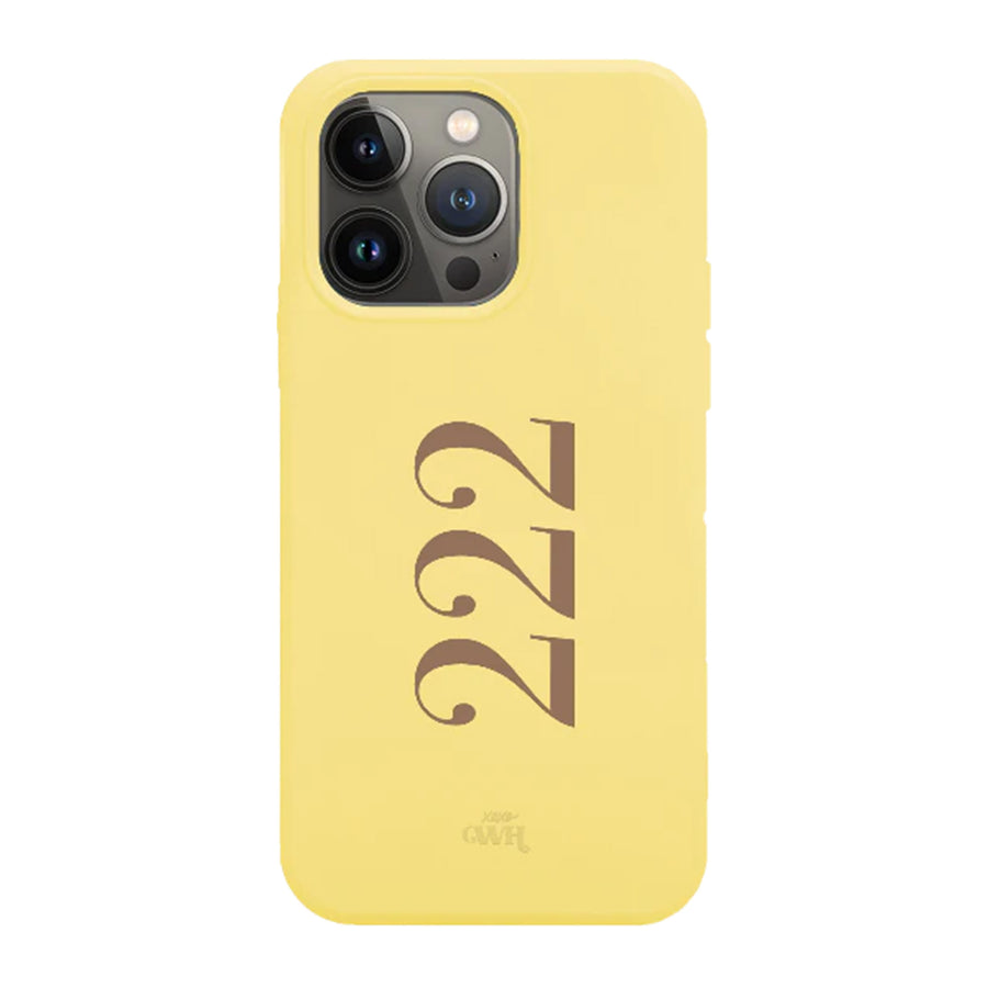 iPhone 13 Pro Max Yellow - Étui en couleur personnalisée