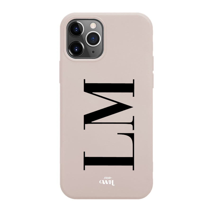 iPhone 12 Beige - Personalized Colour Case