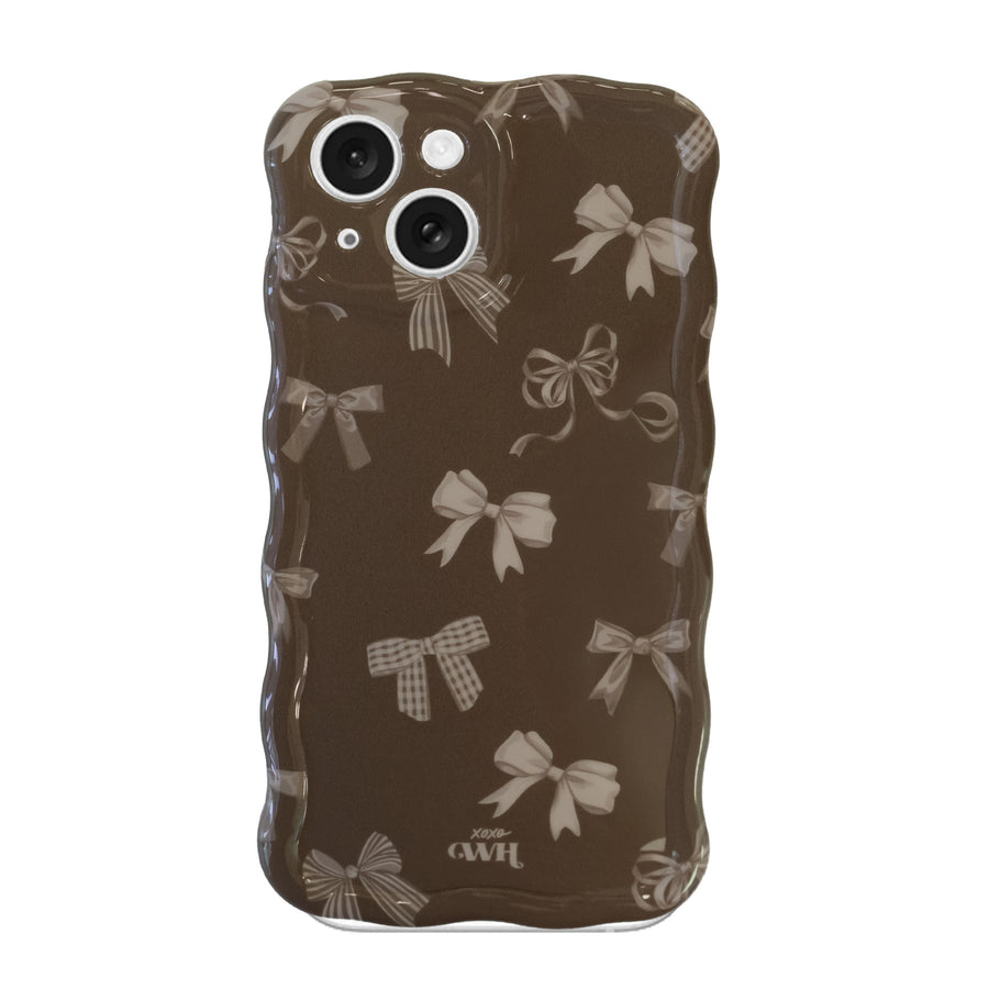 Glossy Wavy Case Midnight Muse - iPhone 15