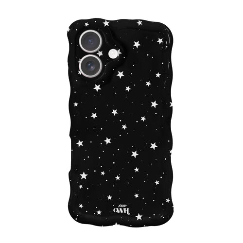 xoxo Wildhearts Glossy Wavy Case Midnight Romance - iPhone 16