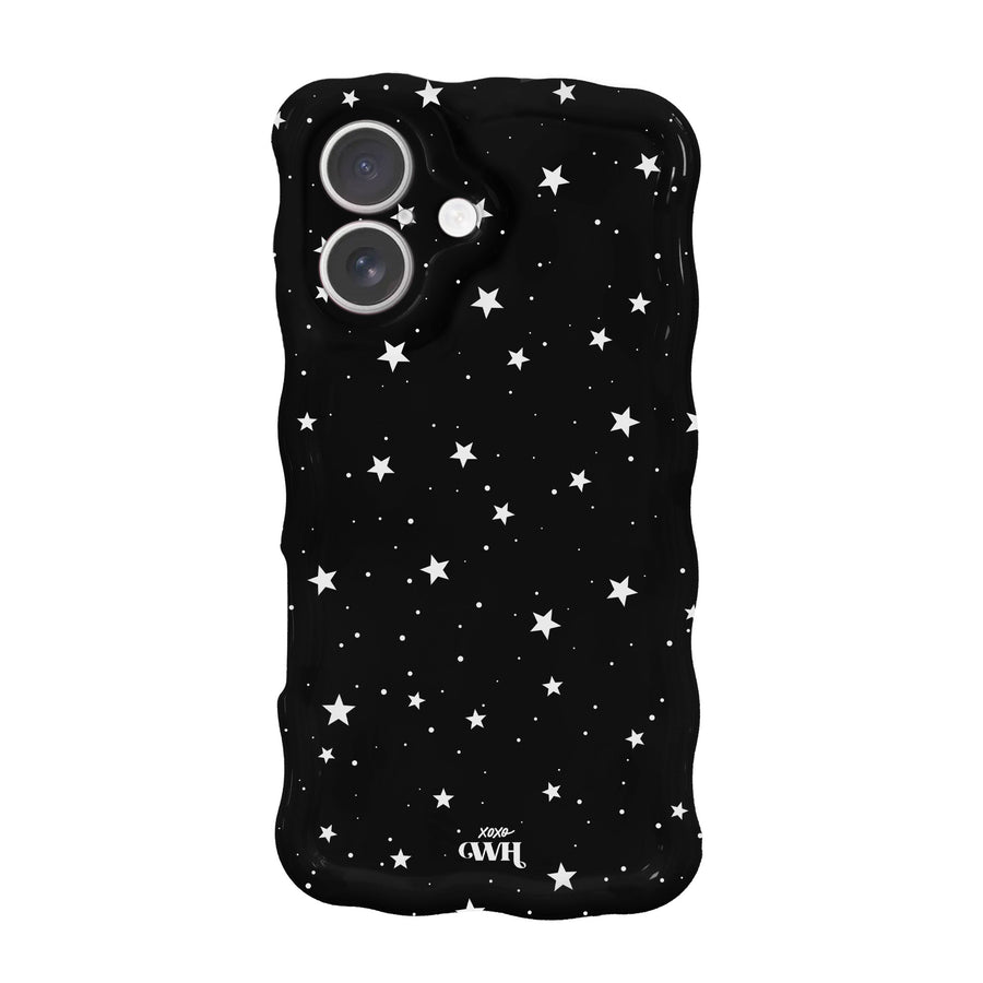 Glossy Wavy Case Midnight Romance - iPhone 16 Plus