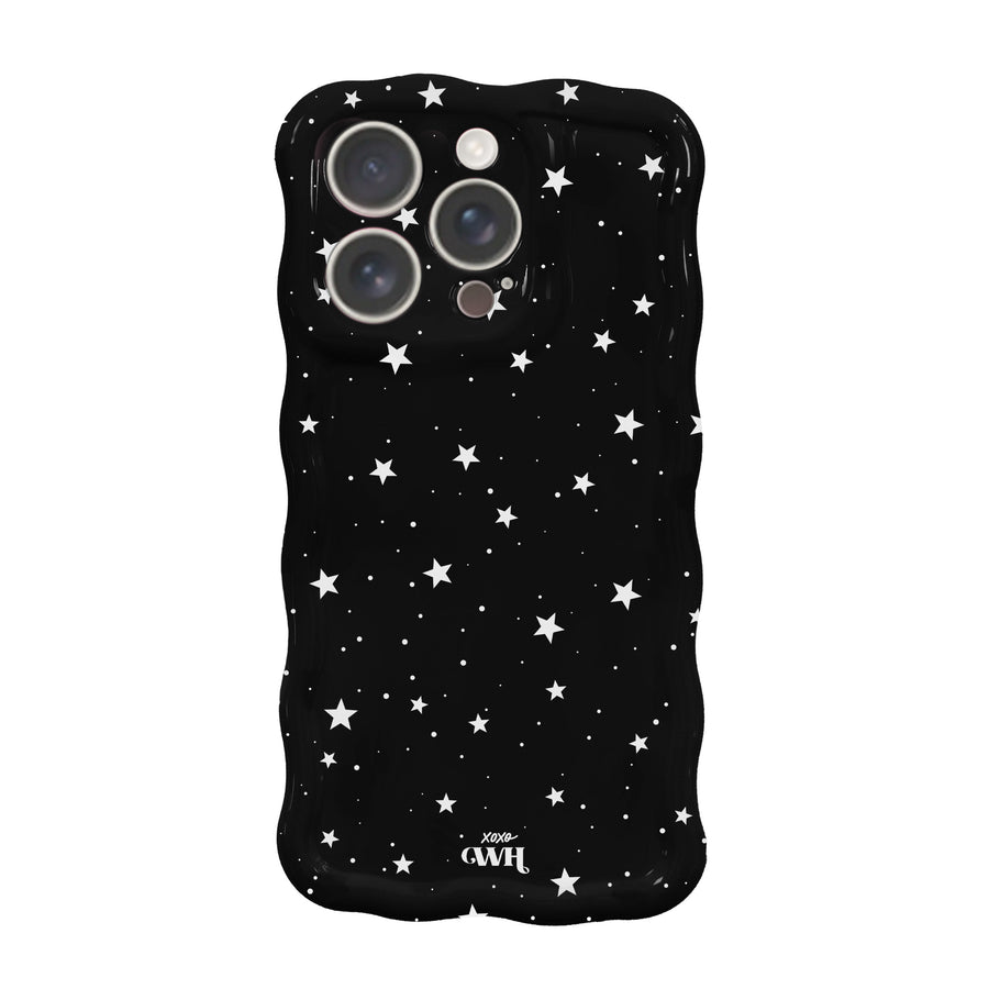 Glossy Wavy Case Midnight Romance - iPhone 15 Pro Max