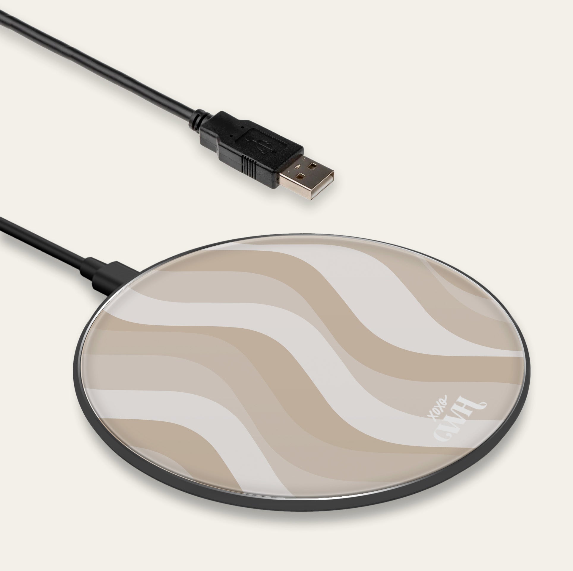 xoxo Wildhearts Wireless Charger - Minimal Nude