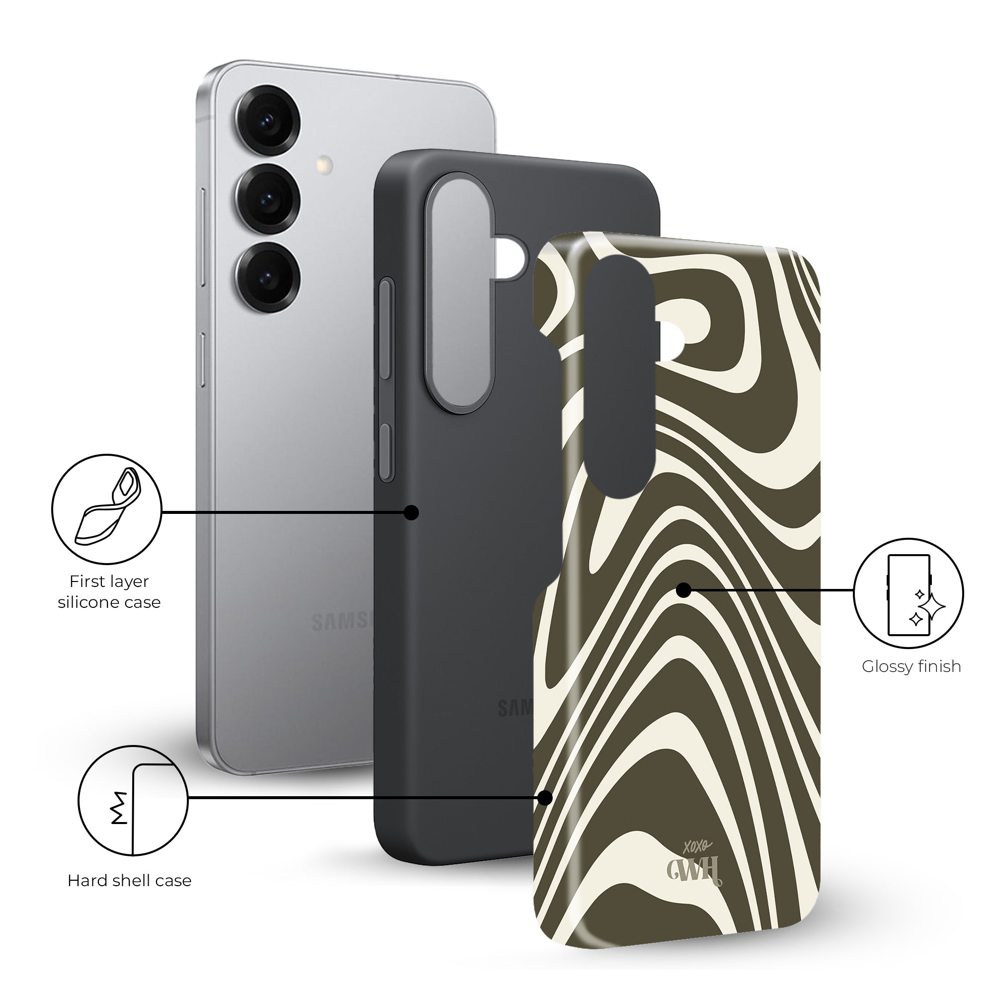 xoxo Wildhearts Boogie Wonderland Green - Samsung Galaxy S24 Plus