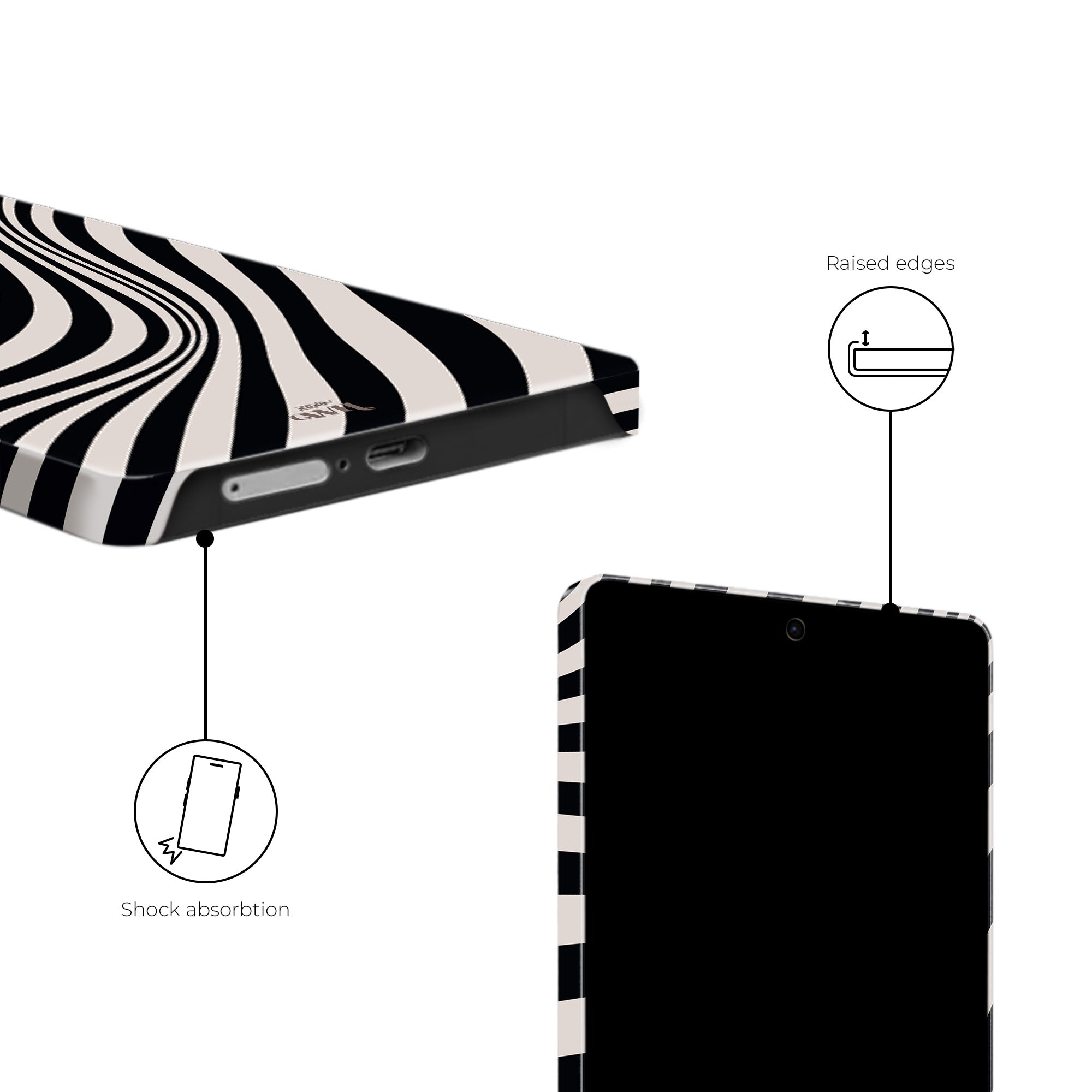 xoxo Wildhearts Optical Illusion - Samsung Galaxy S25 Plus