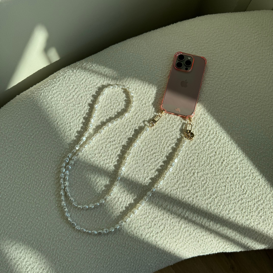 xoxo Wildhearts - Pearlfection Cord Case Pink - Long Cord
