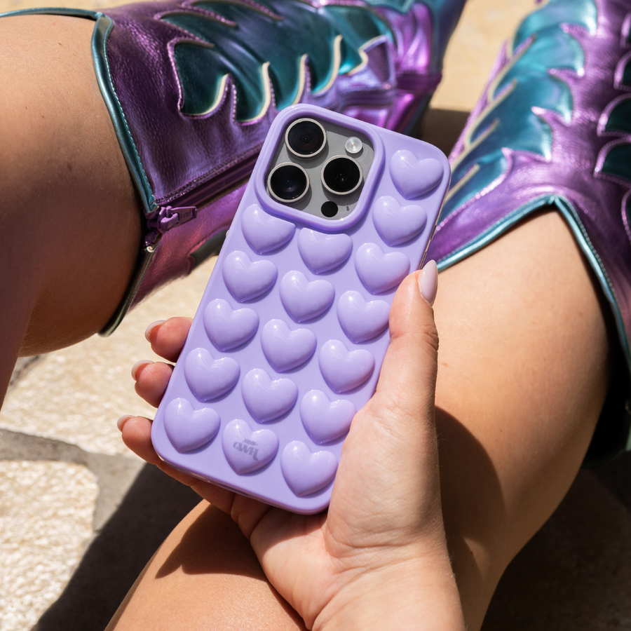 xoxo Wildhearts - Heartbreaker Purple - iPhone 15
