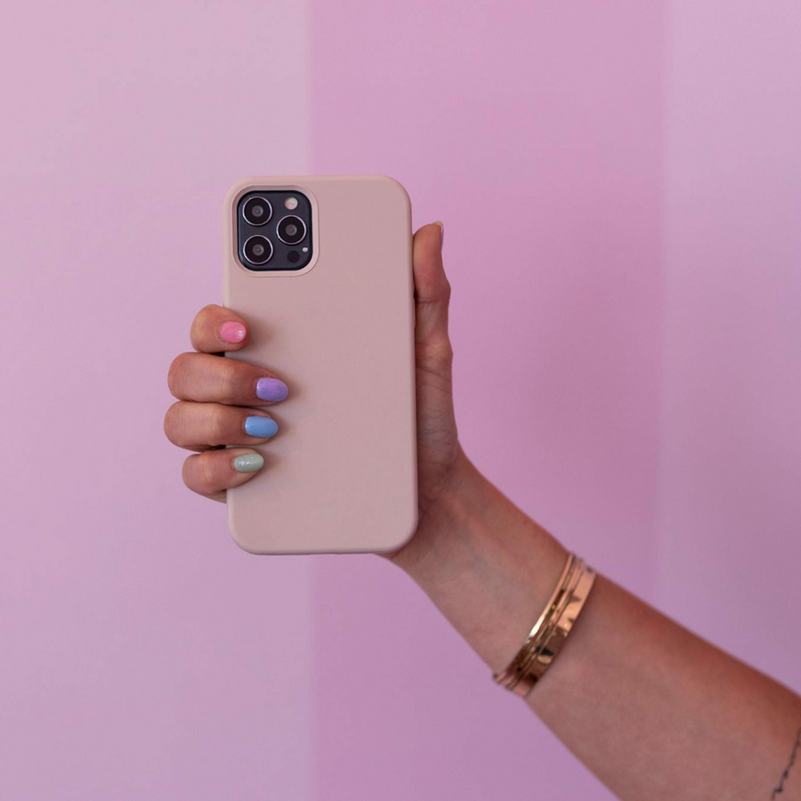 xoxo Wildhearts - iPhone 12 - Colour Case Beige - iPhone Wildhearts Case