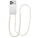iPhone 17 Pro - Over The Moon Transparant Cord Case - Long Cord