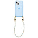 iPhone 13 - Beachy Vibes Cord Case Blue - Short Cord