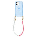 iPhone 12 - Island Girl Cord Case Blue - Short Cord